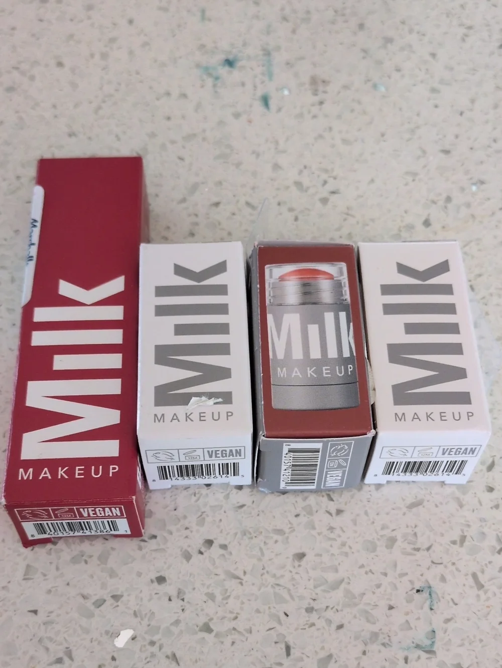 Milk Makeup Lip Balm, Highlighters, Cheek Bundle